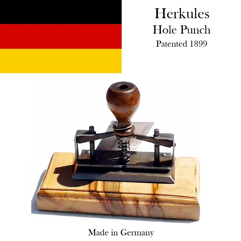 Herkules Hole Punch, patented 1899, Germany