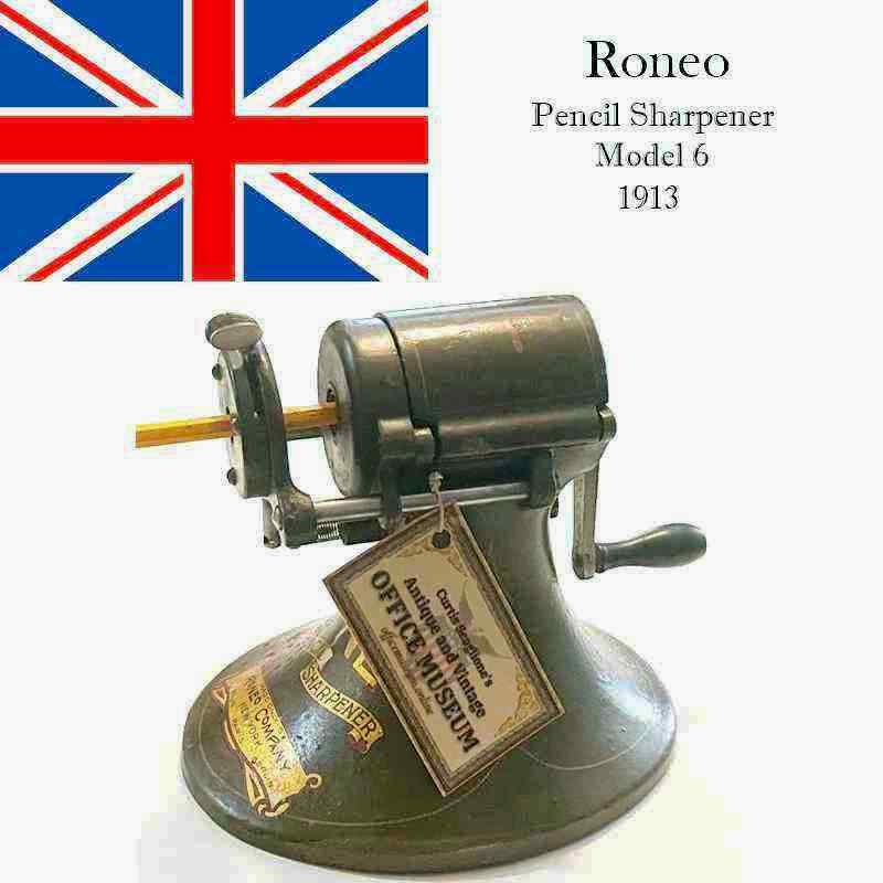 Roneo No. 6 Pencil Sharpener 1913