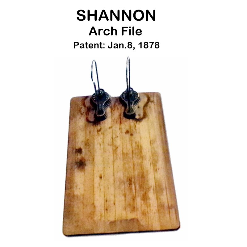Shannon Arch File, patented 1882