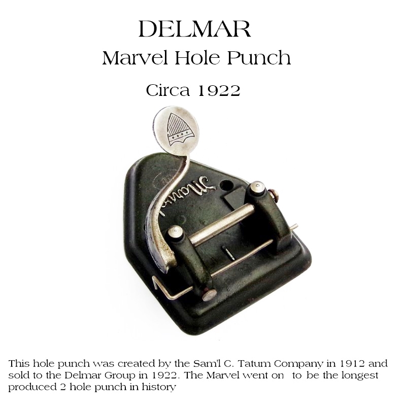 Delmar Hole Punch 1922