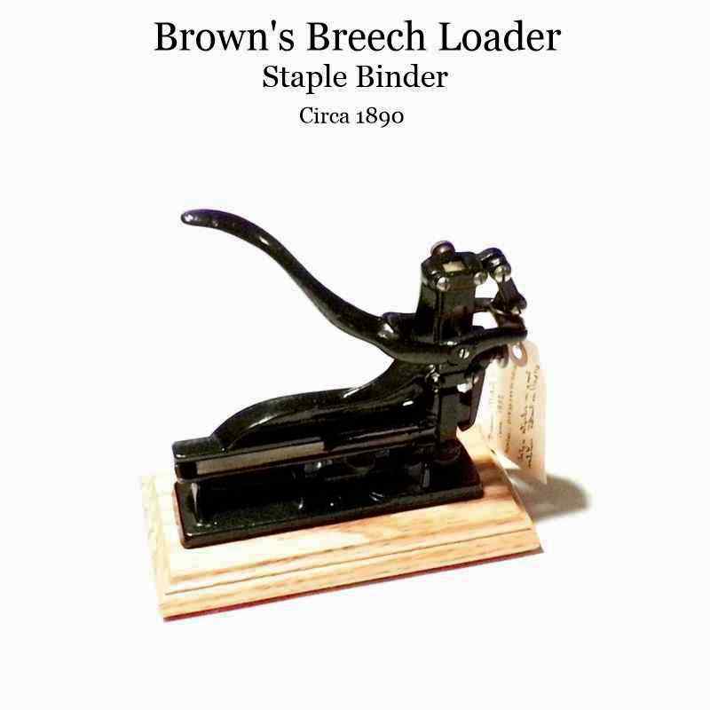 Brown's Breech Loader Staple Binder, circa 1890
