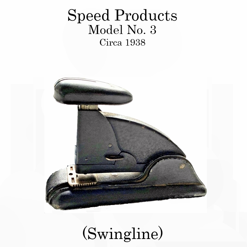 Swingline (Speed Products) Model No. 3, circa 1938