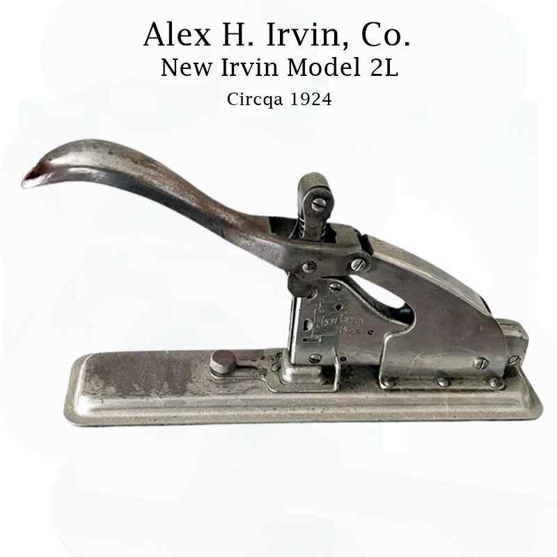Alex H. Irvin Co., New Irvin Model 2L, circa 1924