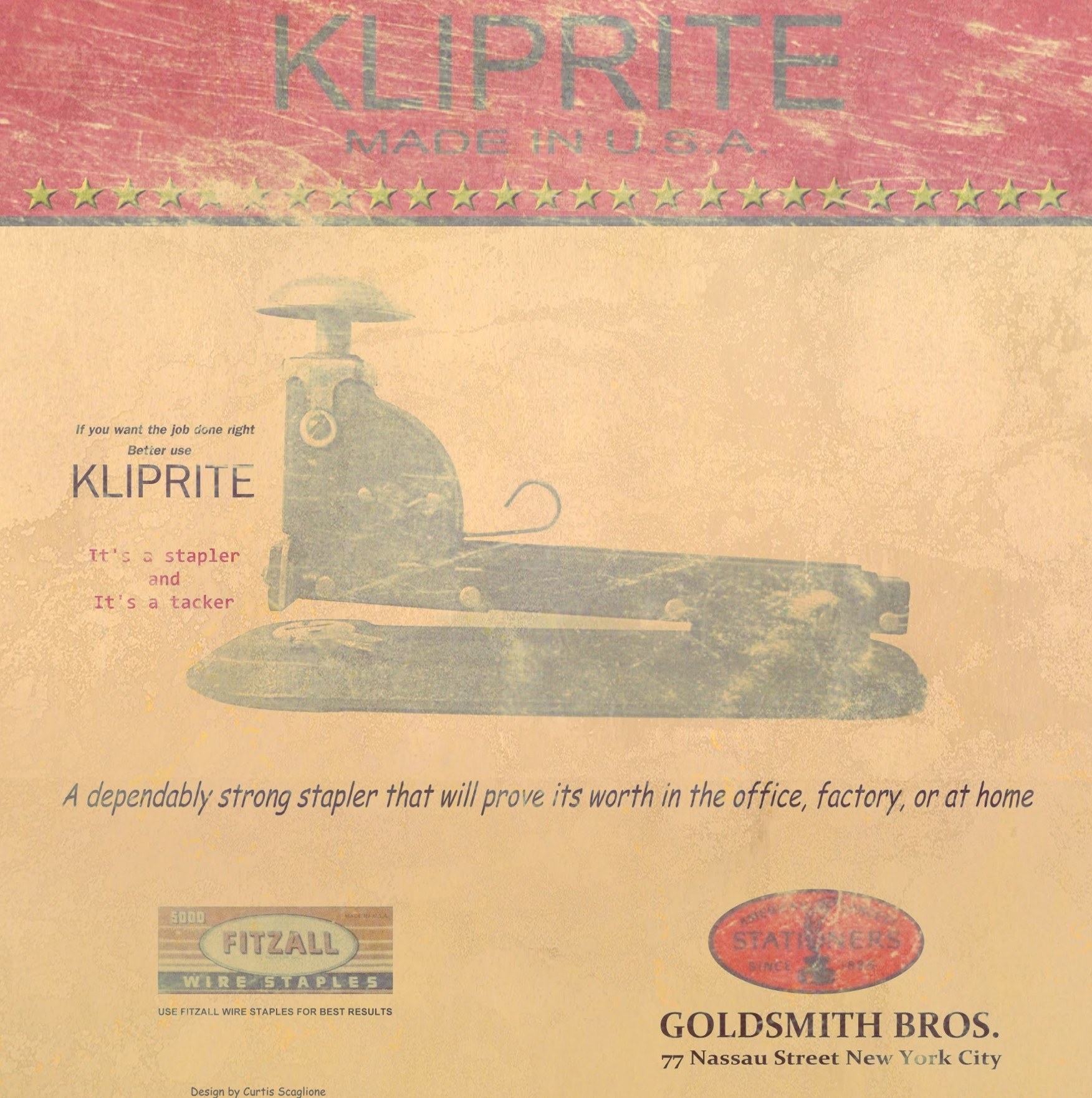 Museum banner 4, designed by Curt Scaglione