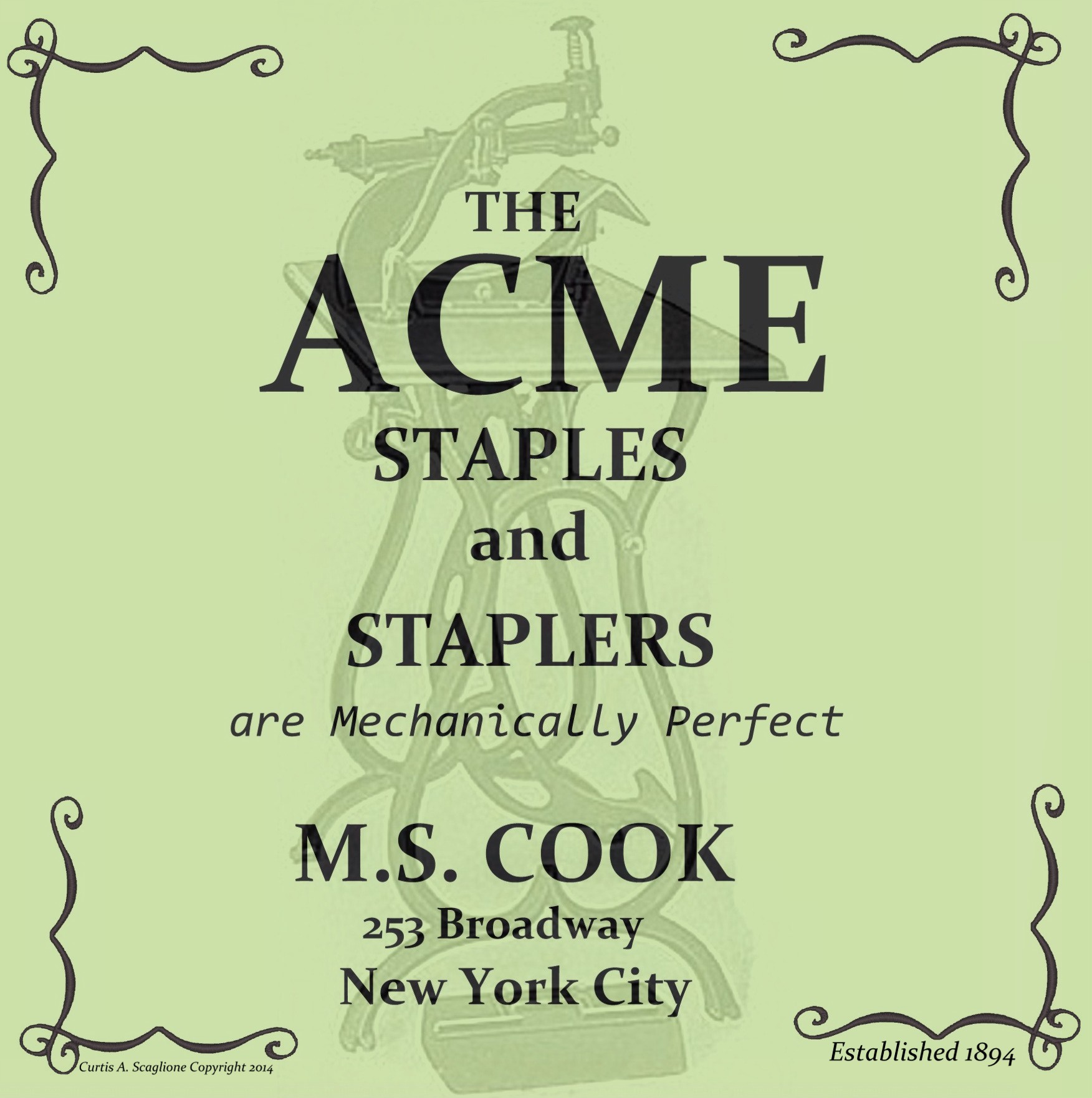 Museum banner 6, designed by Curt Scaglione