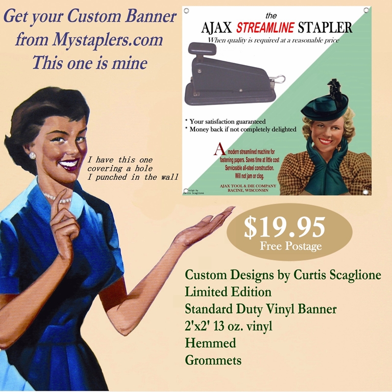 Museum banner 11, designed by Curt Scaglione